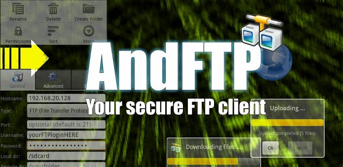 AndFTP Android AndFTP Android